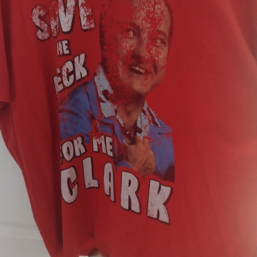 Save the neck for me Clark xl t shirt mens national lampoon